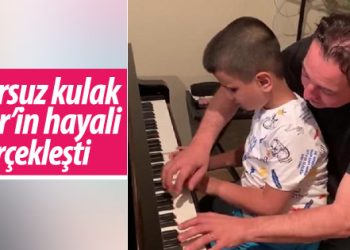 ‘Kusursuz kulak’ Bager’in Fazıl Say hayali gerçek oldu