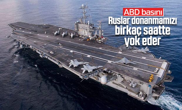 ABD basını: Donanmamızın Rusya’ya karşı şansı yok