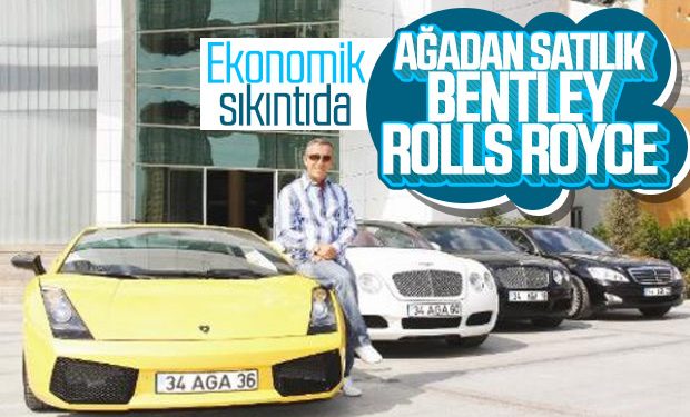Ali Ağaoğlu otomobillerini satıyor