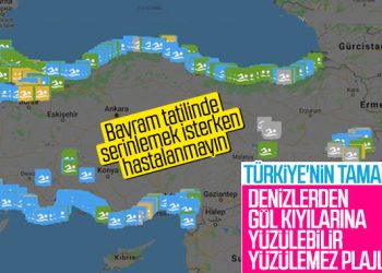 Bayram tatilinde Türkiye’de yüzülebilecek temiz plajlar