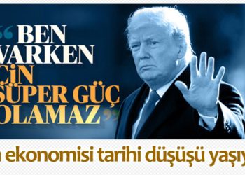 Çin ekonomisinde sert düşüş