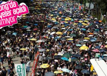 Hong Konglular bir kez daha sokaklarda