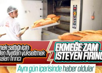 İstanbul’da fırıncılar ekmeğe zam istedi