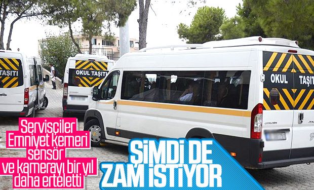 İstanbul’da servisçi esnafı zam bekliyor