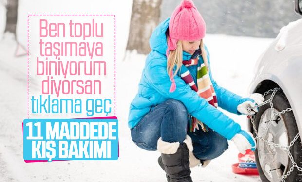 Kış öncesi otomobilde yapılması gereken bakımlar