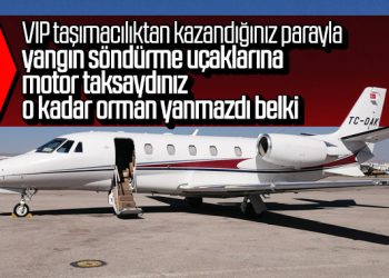 THK VIP jetlerle taşımacılık yapıyor