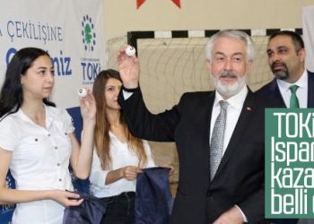 TOKİ Isparta’da hak sahiplerini belirledi