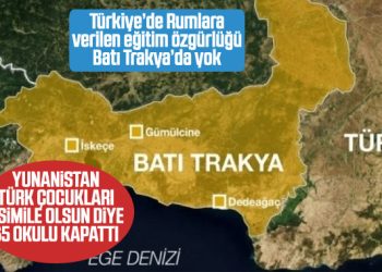 Yunanistan Türklere ait 65 okulu kapattı
