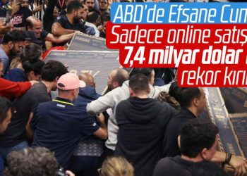 ABD’de ‘Efsane Cuma’ ile rekor alışveriş