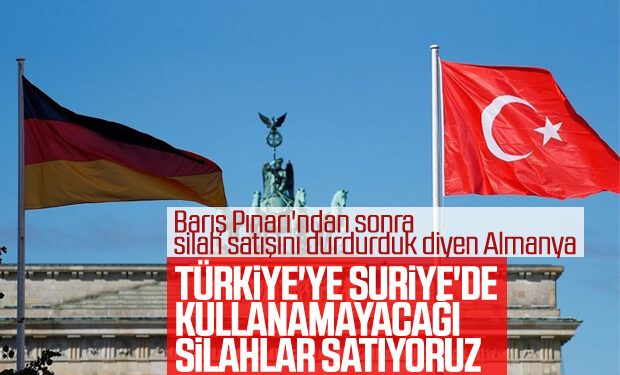 Almanya durdurmasına rağmen Türkiye’ye silah sattı