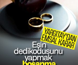 Eşinin dedikodusunu yapan koca şimdi yandı