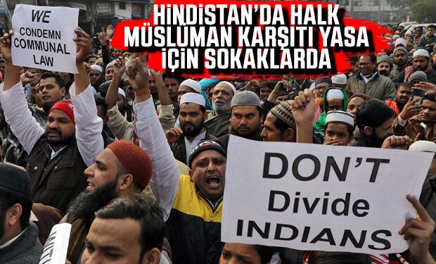 Hindistan’da yeni vatandaşlık yasasına karşı eylemler sürüyor