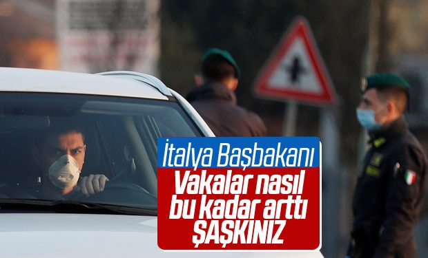 İtalya Başbakanı: Koronavirüs vakaları bizi şaşırttı