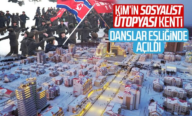 Kuzey Kore’nin ‘Sosyalist Ütopyası’ Samjiyon kenti açıldı