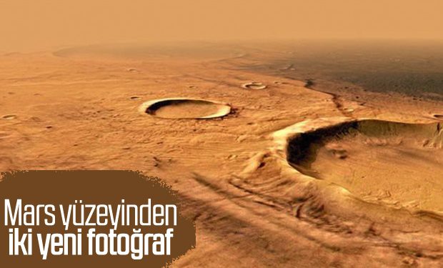 Mars Express’ten Mars’ın yüzeyini gösteren yeni görüntüler