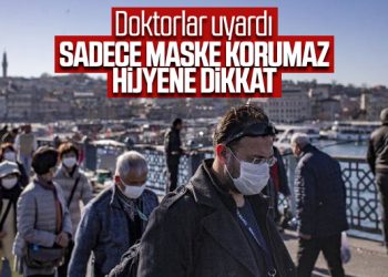 Sağlık Bakanlığı uyardı: Sadece maske kullanmak yetmez