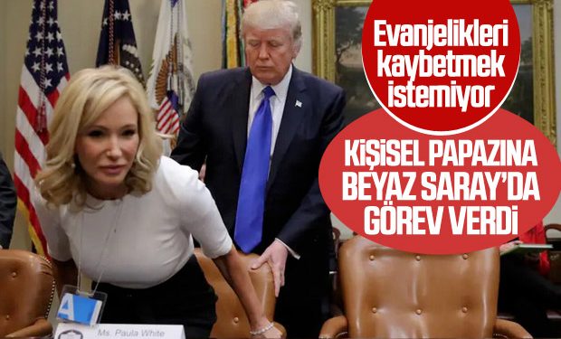 Trump, Evanjelik kişisel papazını Beyaz Saray’a aldırdı