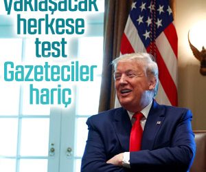 Trump ile aynı ortamda olacaklara korona testi şartı