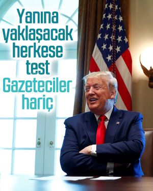 Trump ile aynı ortamda olacaklara korona testi şartı