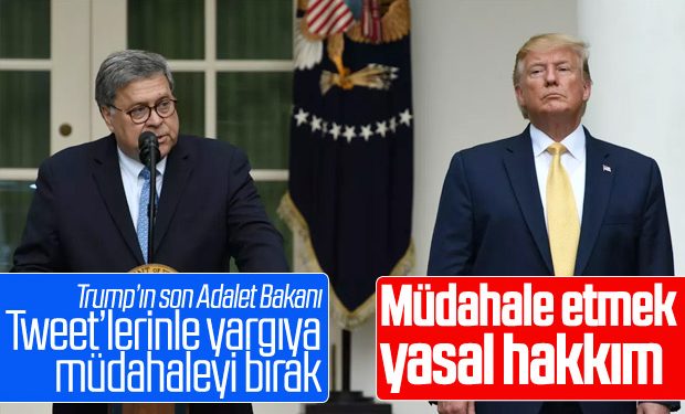 Trump, kendisini TV’de eleştiren bakanına tweet attı