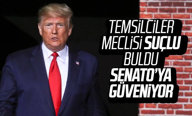 Trump’a yönelik suçlama Temsilciler Meclisi’nden geçti
