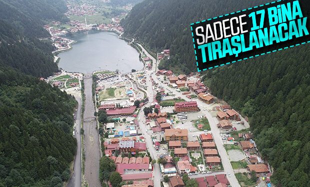 Uzungöl’de imar planı askıya çıkarıldı