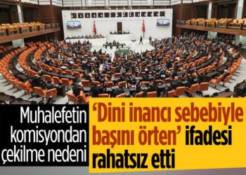 Hayati Yazıcı: Muhalefet, ‘dini inancı sebebiyle başını örten’ ifadesini çıkarmak istedi