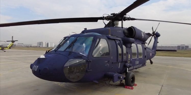 İlk T-70 tipi helikopter, Hava Kuvvetleri’ne teslim edildi