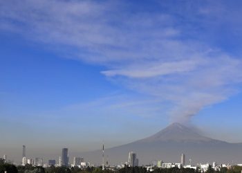 Popocatepetl Yanardağı’nda 24 saatte 4 patlama yaşandı